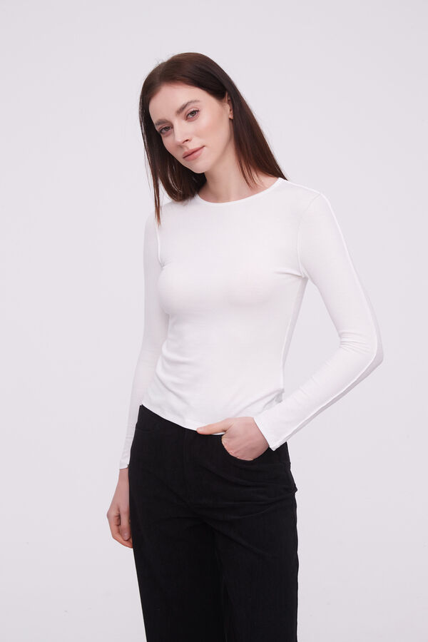 REMERA FRENESIS MARFIL  / OFF WHITE image number null