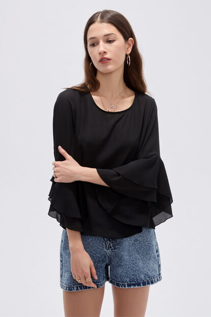 BLUSA KELVAR 70607 NEGRO image number null