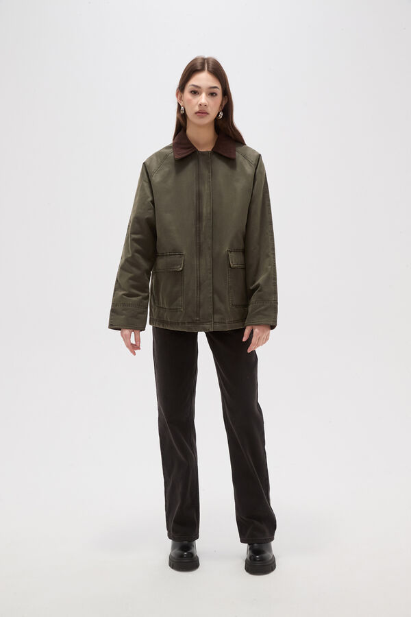 CAMPERA PREGOS VERDE image number null