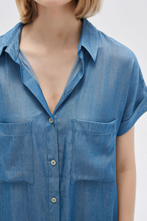 VESTIDO LEMOS AZUL CLARO image number null