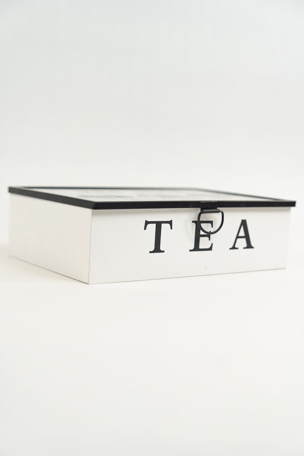 Caja para Té Vemir, 6 separaciones. BLANCO image number null