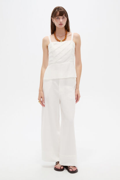 TOPS LUREX 70809 MARFIL  / OFF WHITE image number null