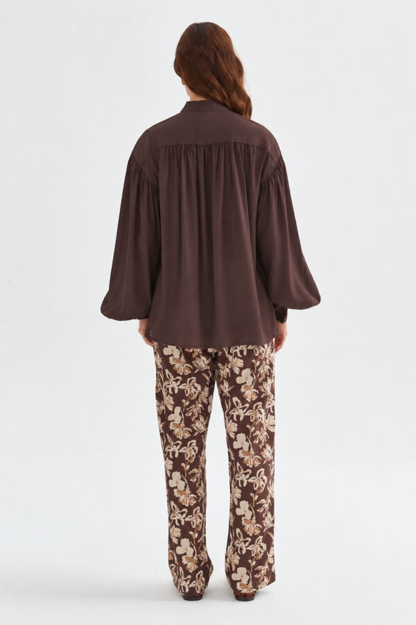 BLUSA NALIA CHOCOLATE image number null
