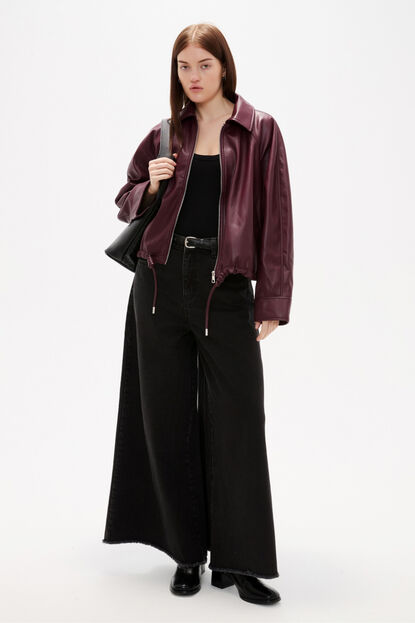 CAMPERA CARDIA CEREZA OSCURO image number null
