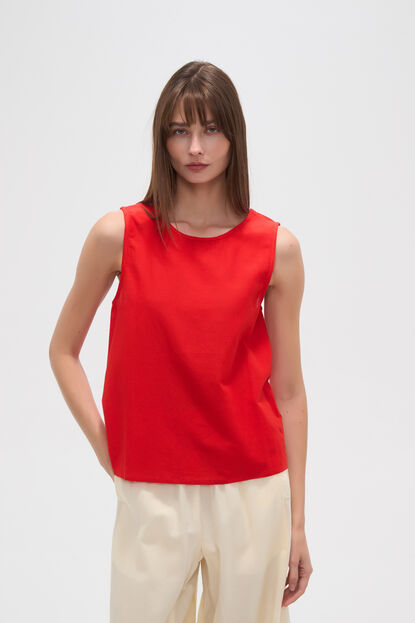 MUSCULOSA VIZI ROJO image number null