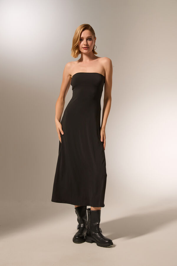 VESTIDO BALKER NEGRO image number null
