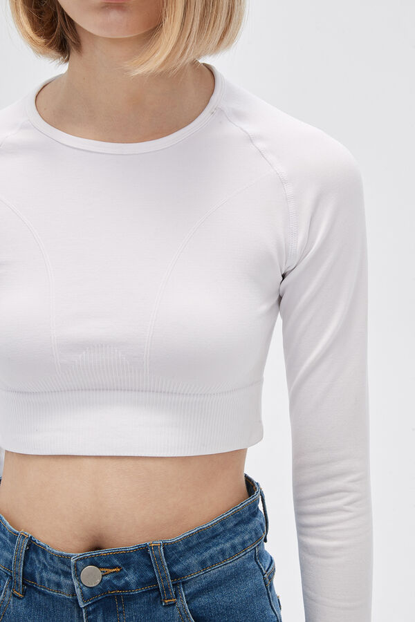 TOPS SLEEVE BLANCO image number null