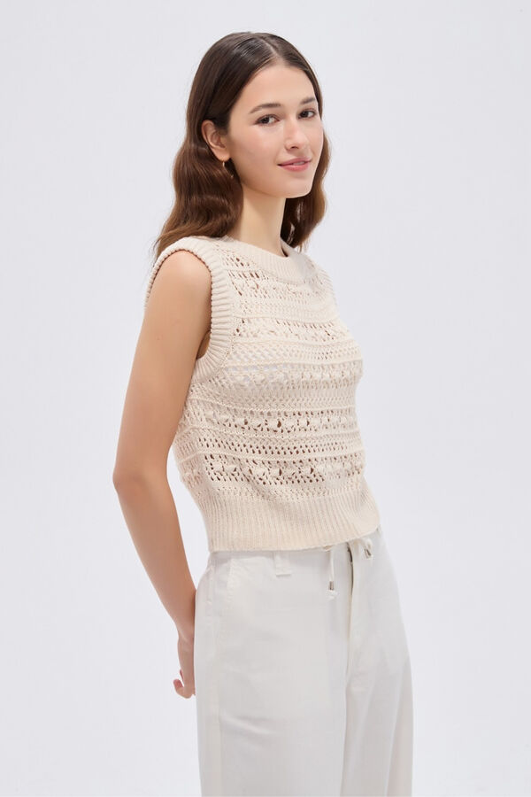 TOPS COULDE 70809 CRUDO / NATURAL image number null