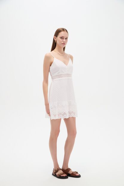 VESTIDO SILAQ 70809 MARFIL  / OFF WHITE image number null