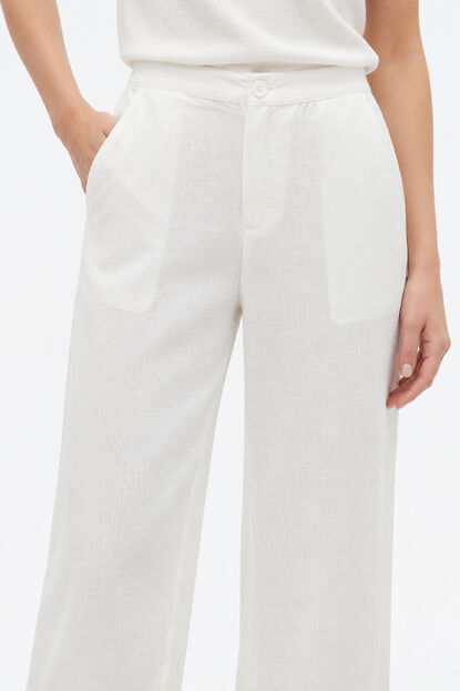 PANTALON ISPANE 70809 MARFIL  / OFF WHITE image number null