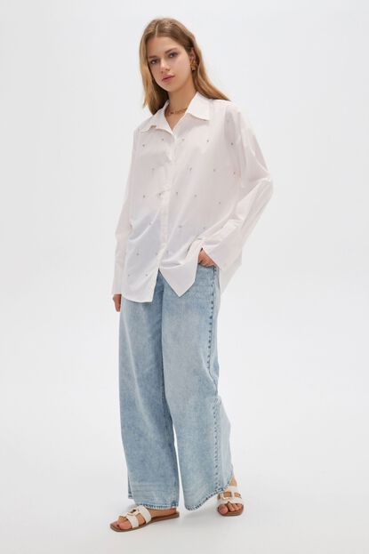 CAMISA CHUMI 70809 MARFIL  / OFF WHITE image number null