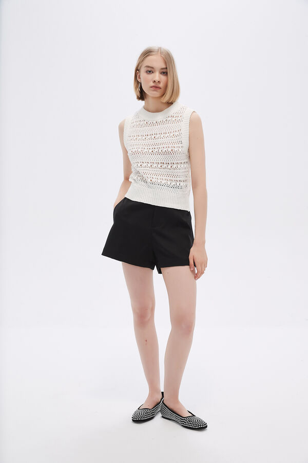 TOPS COULDE MARFIL  / OFF WHITE image number null