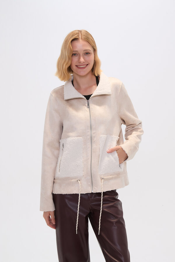 CAMPERA SILVA CRUDO / NATURAL image number null