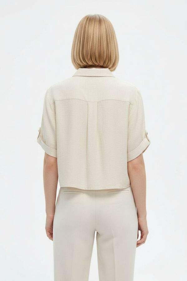 CAMISA ROLA 70607 ARENA MELANGE image number null