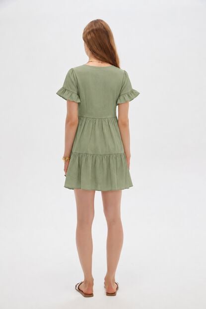 VESTIDO KALEU 70809 MENTA OSCURO image number null