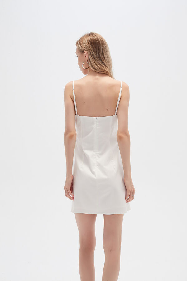 VESTIDO DOREX MARFIL  / OFF WHITE image number null