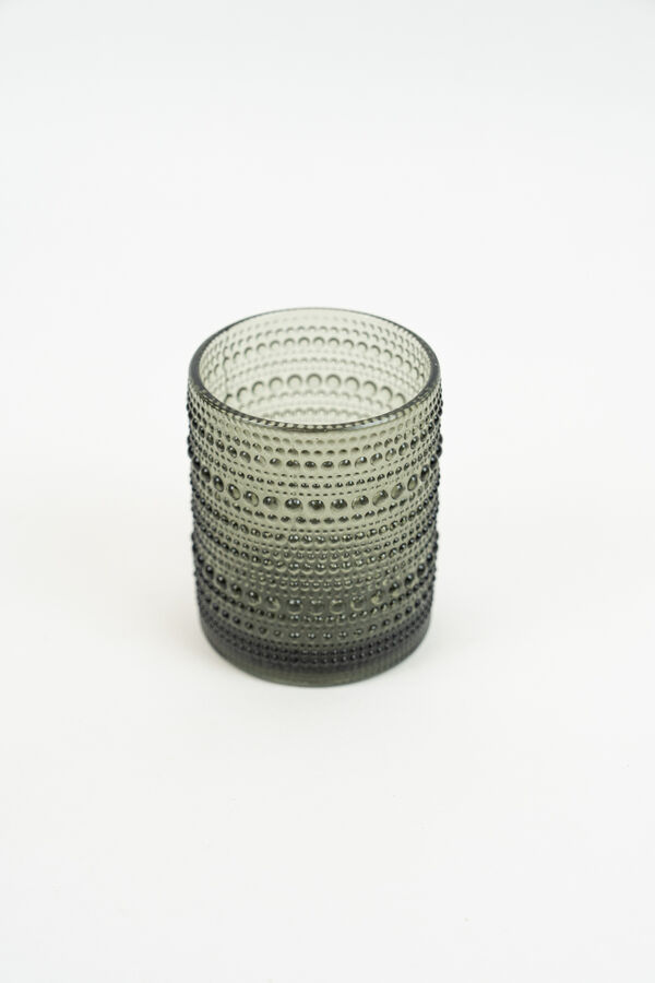 Vaso Mandalay Bajo GRIS image number null