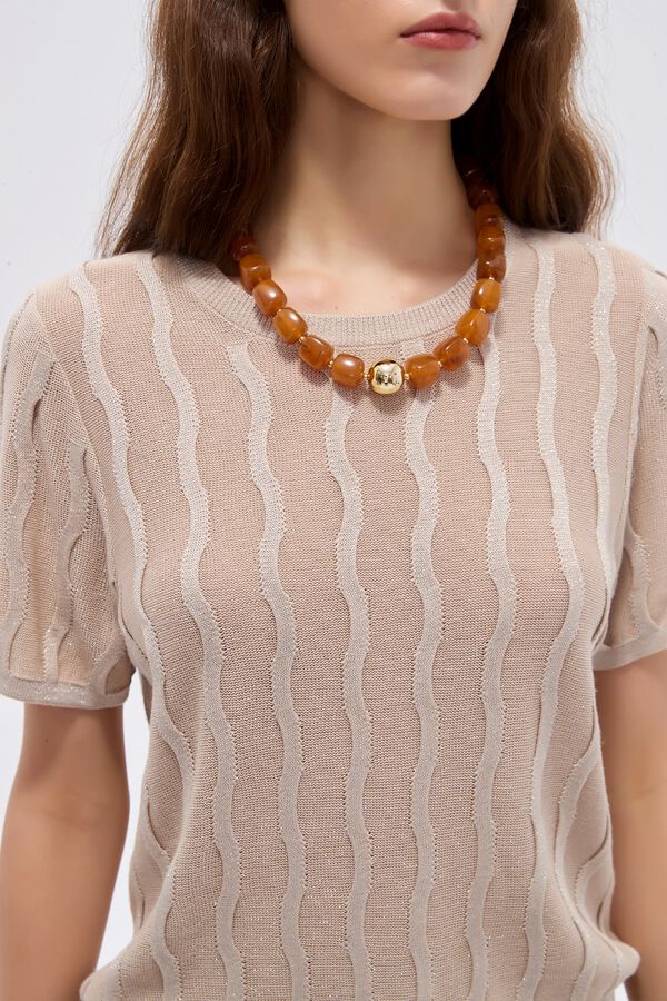 REMERA GRUAE 70809 BEIGE image number null
