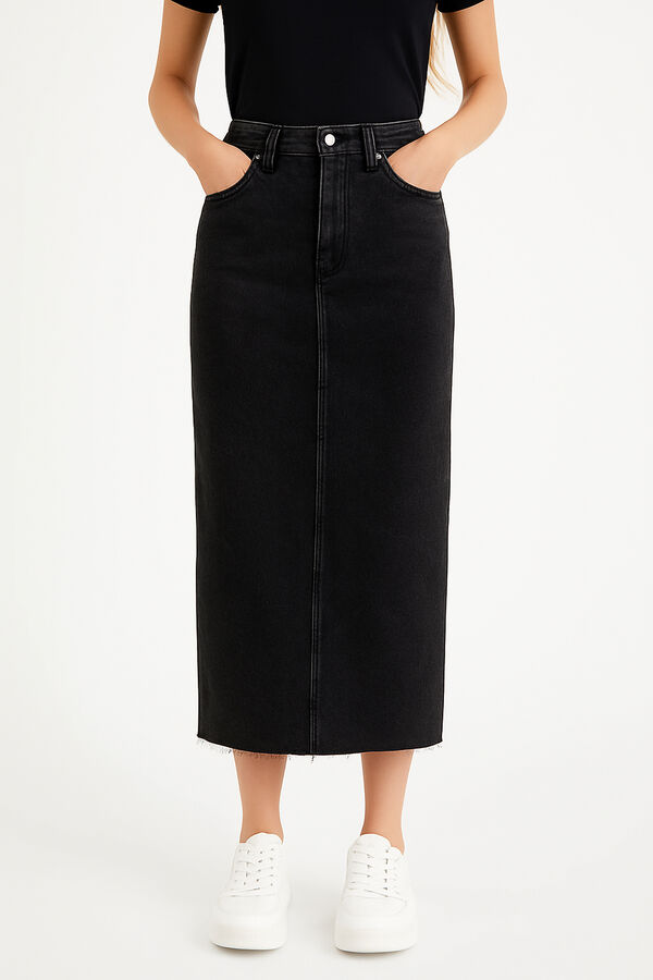 FALDA CONDEFA GRIS MEDIO image number null