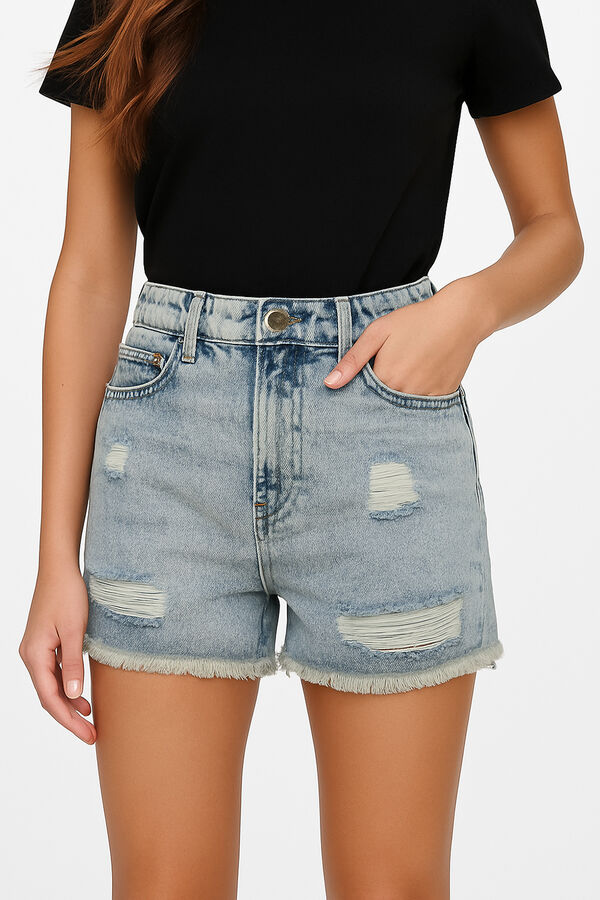 SHORT CAPTRAI AZUL CLARO image number null