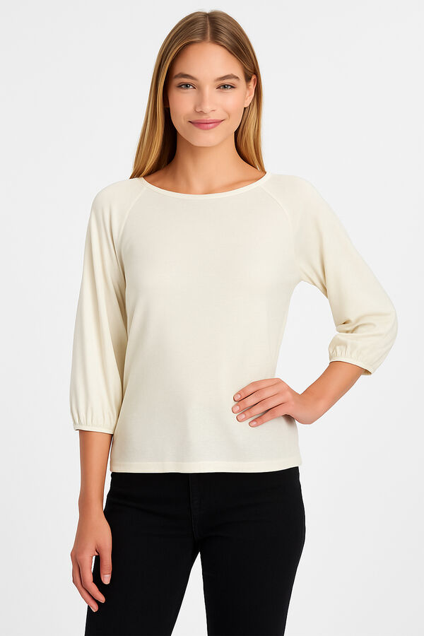 REMERA WENCHU MARFIL  / OFF WHITE image number null