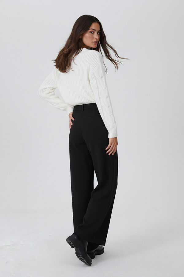 SWEATER PETZ MARFIL  / OFF WHITE image number null