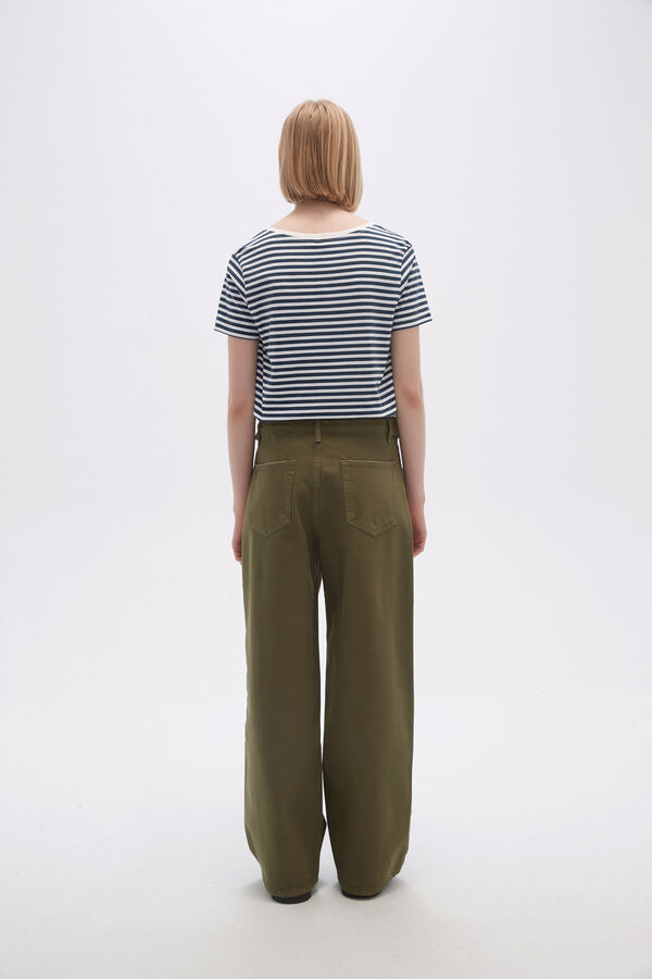 PANTALON FLOWA VERDE OLIVA