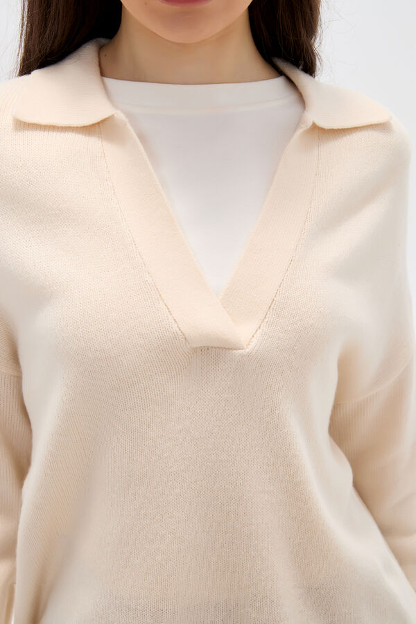 SWEATER DAPA 70607 CRUDO / NATURAL image number null