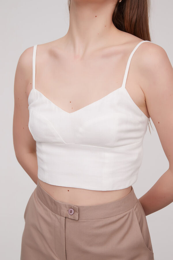 TOPS YUMIN MARFIL  / OFF WHITE image number null