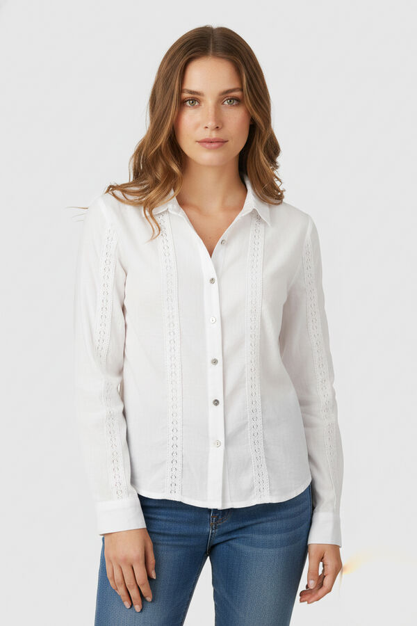 CAMISA TALSA BLANCO image number null