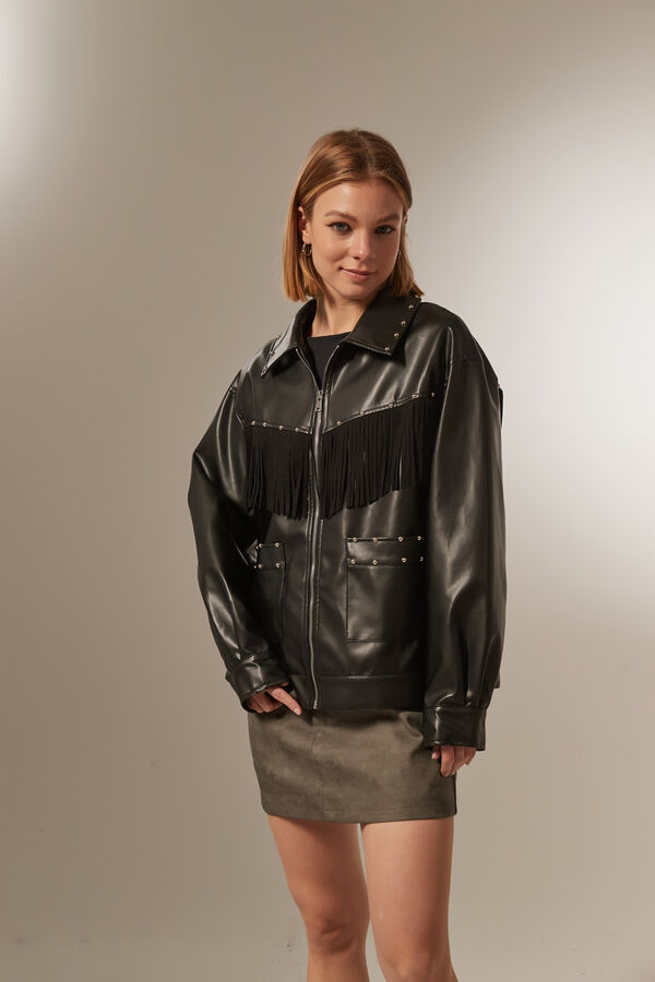 CHAQUETA TORELI NEGRO image number null
