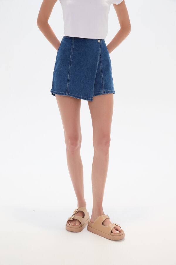 SHORT ESTELIN AZUL image number null