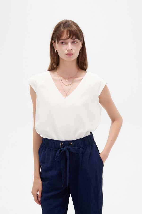 BLUSA ZUNEL 70607 MARFIL  / OFF WHITE image number null