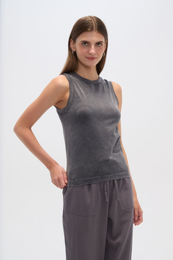 MUSCULOSA RERTI GRIS TOPO image number null