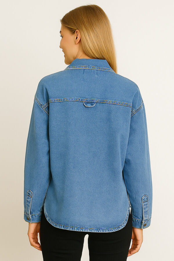SOBRECAMISA LAPONIA AZUL GRISACEO image number null
