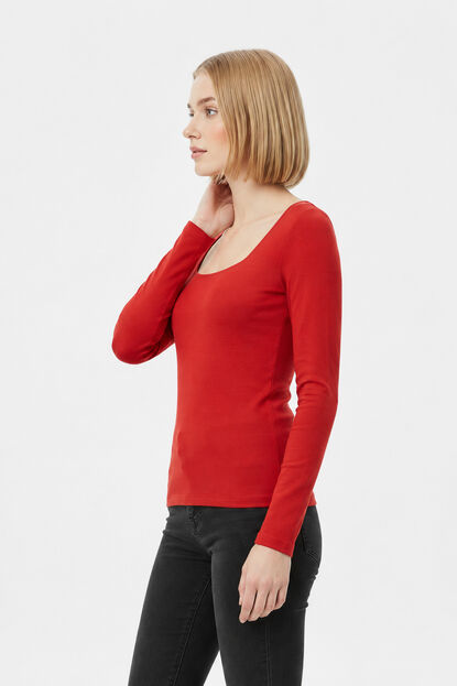 REMERA ELANDA CEREZA image number null