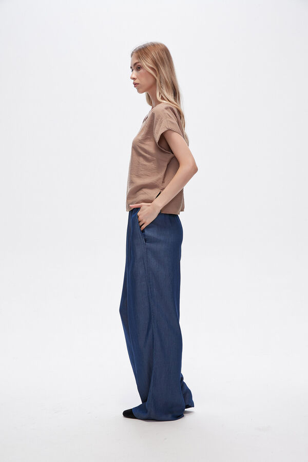 PANTALON DELFIN AZUL image number null