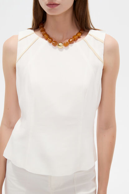 MUSCULOSA YELRAN 70809 MARFIL  / OFF WHITE image number null