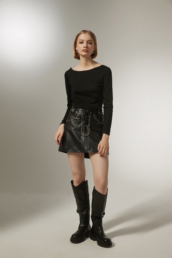 FALDA MERAL NEGRO image number null
