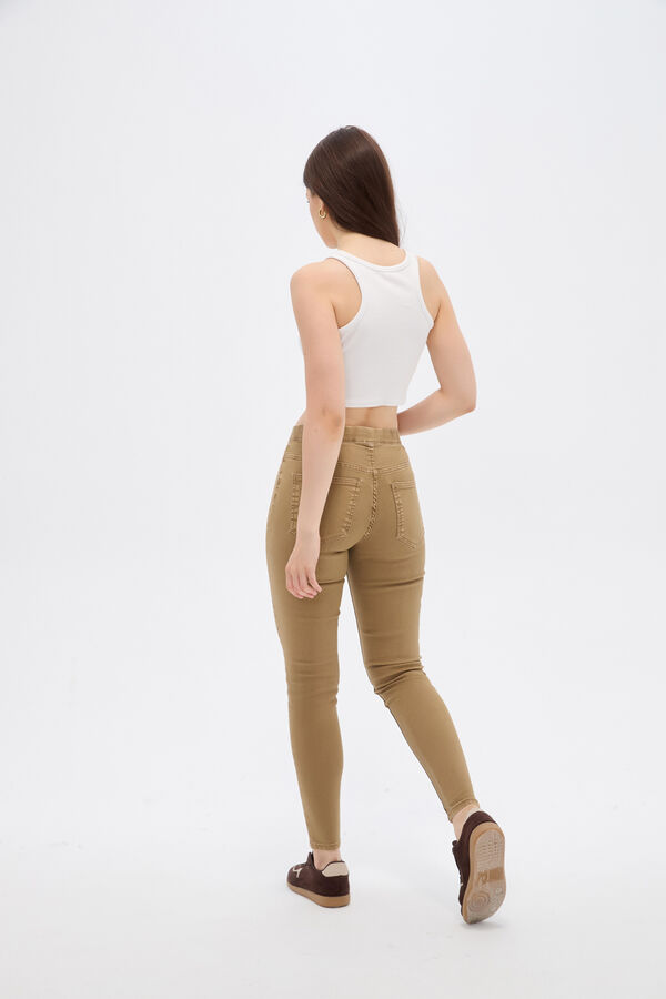 PANTALON RHOVAS TAUPE CLARO image number null