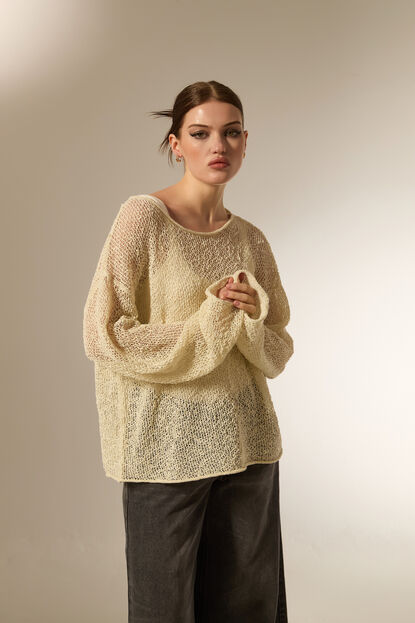 SWEATER KASTISA 70607 CRUDO / NATURAL image number null