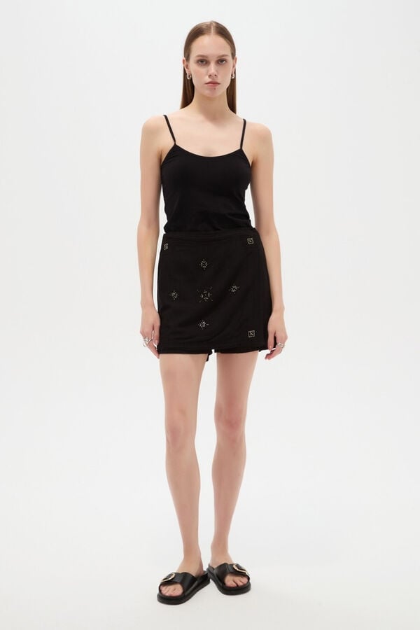 SHORT POLLERA CLOSIA 70809 NEGRO image number null