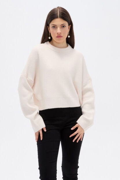 SWEATER VYROS CRUDO / NATURAL image number null