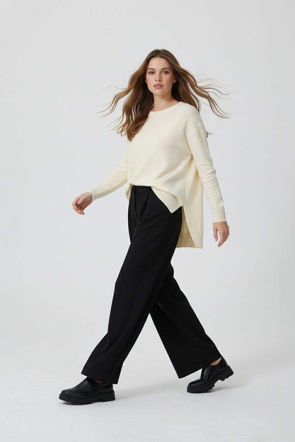 SWEATER BAIDAI CRUDO / NATURAL image number null
