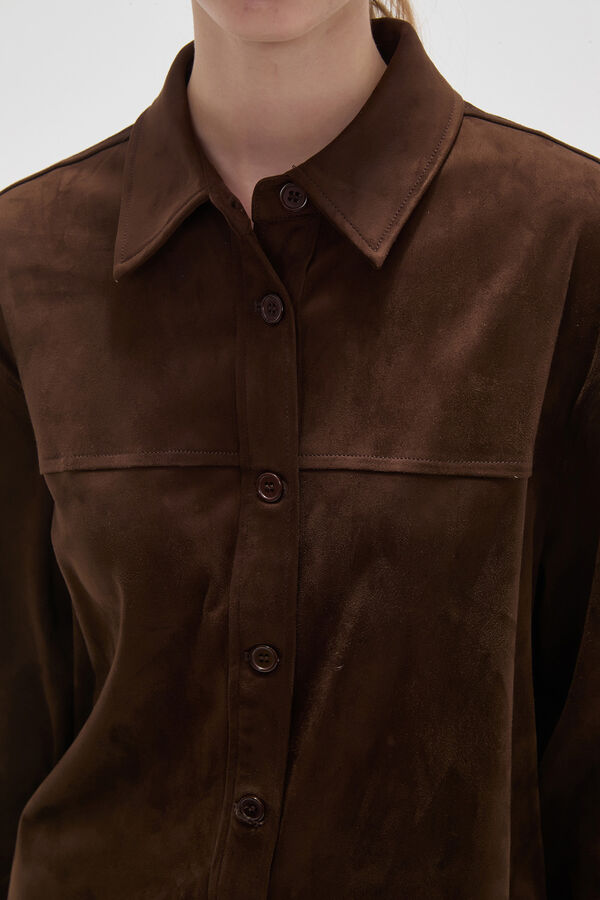 CHAQUETA TANASIA CHOCOLATE image number null
