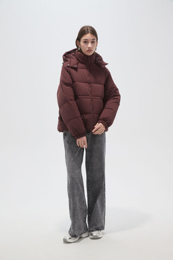 CAMPERA CALDA CEREZA OSCURO image number null