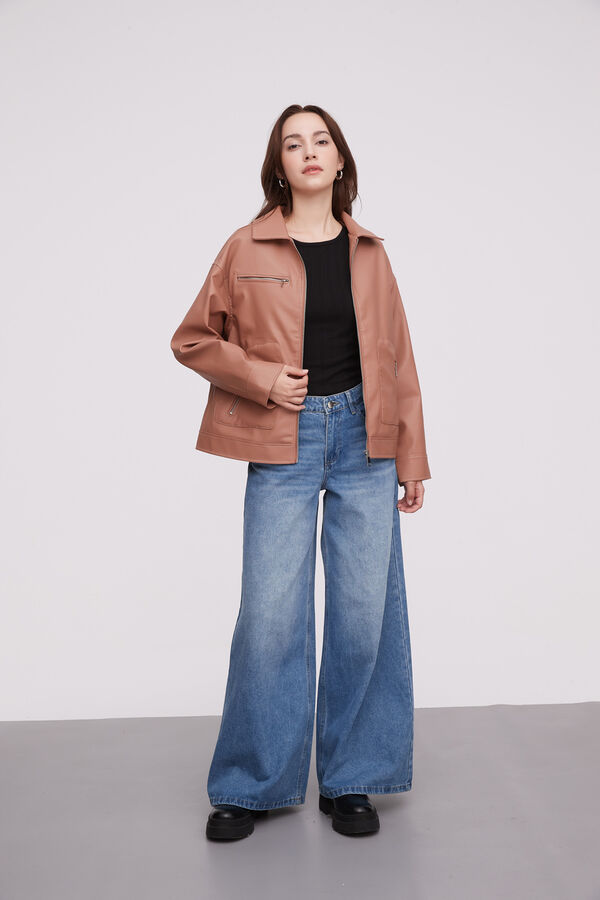 CHAQUETA POROM TOSTADO image number null
