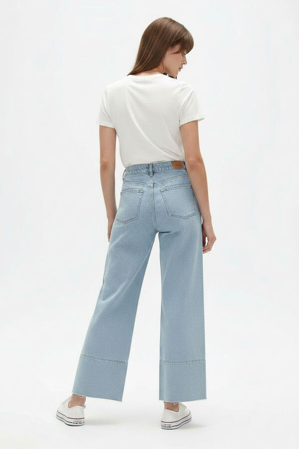 PANTALON PANO 70607 CELESTE GRISACEO image number null