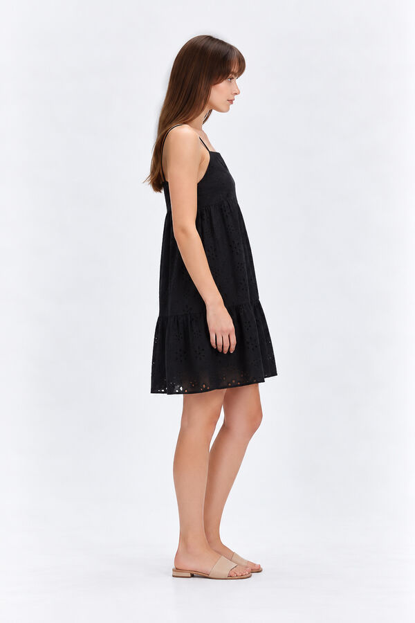 VESTIDO DIEX 70809 NEGRO image number null