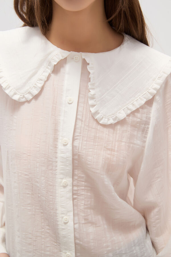 CAMISA RAELI MARFIL  / OFF WHITE image number null
